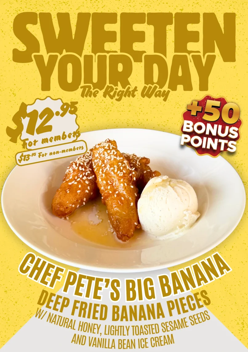 Banana dessert special